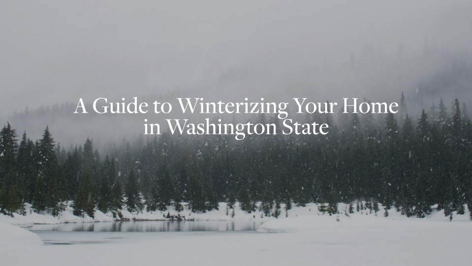 Winterizing Your Home